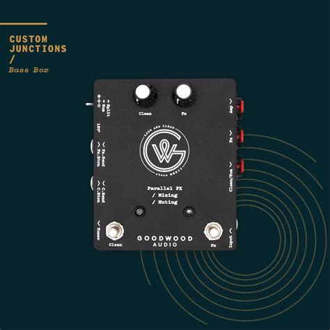 goodwood audio custom junction box|tx junction box.